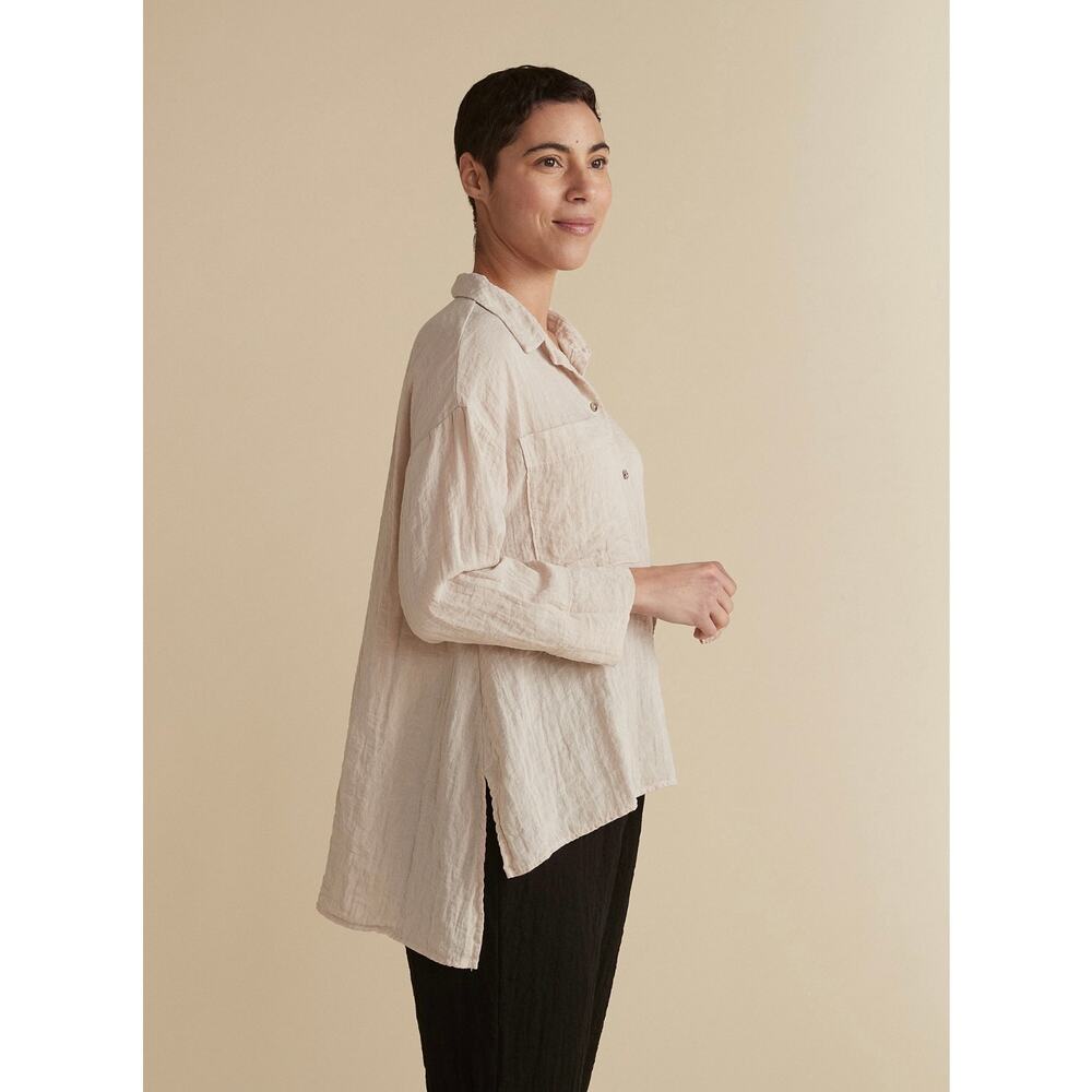 Cut Loose Aline Split Oversized Blouse XS